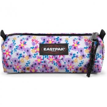 Eastpak Astuccio Unisex Benchmark Singolo Fiori Bianchi