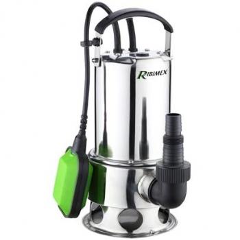 Pompe vide-cave eaux chargées 1100W avec interrupteur flotteur - Ribimex PRPVC1101CI