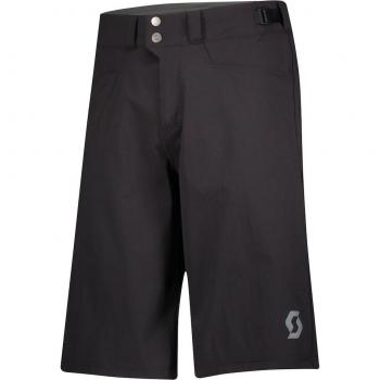Bermuda de Ciclismo MTB Scott Trail Flow para Hombre - Color Negro, Talla XS, con Interior Acolchado