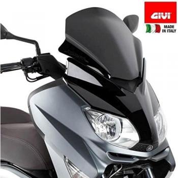 GIVI D446B Sportieve Lage Voorruit voor Yamaha X-MAX 125-250 (2010-2013)