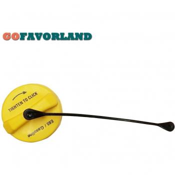 Yellow Gas Cap Filler with Tether 52030379AB 52030379AA for RAM 1500 and Dodge Journey