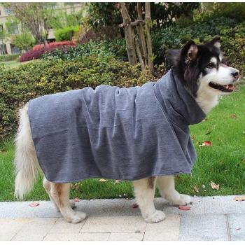 Serviette Absorbante pour Animaux de Compagnie - Serviette Douce et Anti-Peluches, Grande Taille, Séchage Rapide