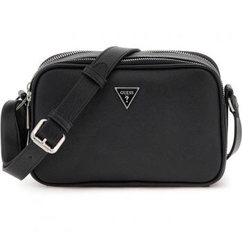 Borsa a tracolla Guess Certosa Saffiano Eco Black One Size