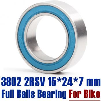 3802-2RS MAX Double Row Ball Bearing 15x24x7mm for Bicycle Suspension Repair