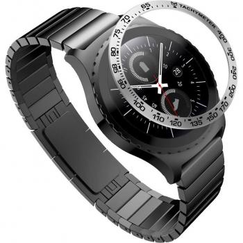 Sporty Anti-Scratch Metal Bezel Ring Cover for Samsung Gear S2 Classic Galaxy Watch 42mm