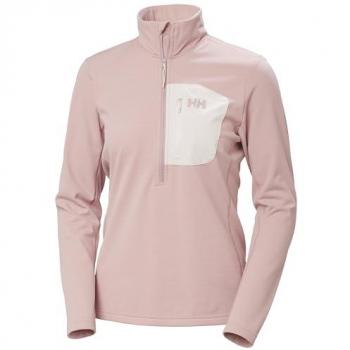 Helly Hansen Women's Versalite Half Zip Fleece Jacket Pink M