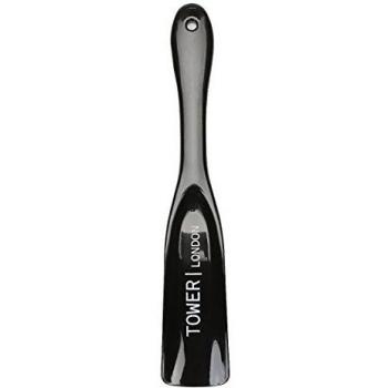 Tower Black Plastic Shoe Horn
