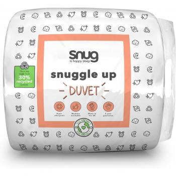 Snug Snuggle Up 13.5 Tog Duvet - White / Single