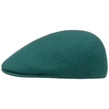Nahtlose Woll-Gatsby-Schiebermütze von Kangol - petrolblau - Unisex - Größe XL (60-61 cm)