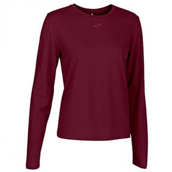 T-shirt Femme à Manches Longues Bio Bordeaux Joma