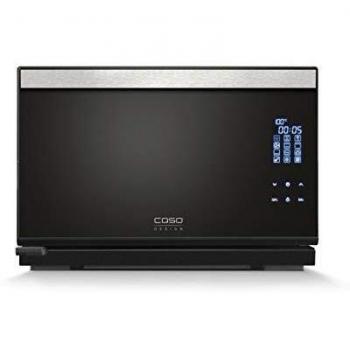 Caso 3066 Steam Chef - Kombigerät Dampfbackofen, freistehend, 11 Funktionen, 40°C - 220 °C, 25L Edelstahl Garraum, Wassertank 1,2L, inkl. 2 Backbleche