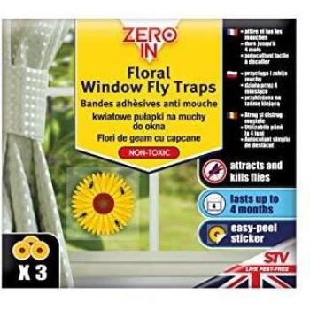 Zero in ZER011 Floral Window Fly Trap