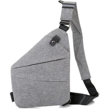 Men's Waterproof Anti-Theft Crossbody Shoulder Bag with Pocket for Casual Cycling and Sports