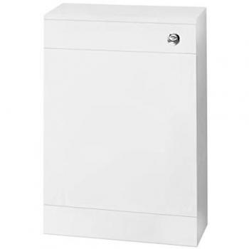 Gloss White 500mm Concealed Cistern WC Unit