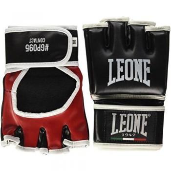 Luvas de MMA Leone 1947 Contact Preto e Branco - M