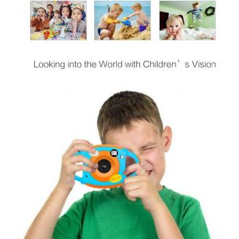 Mini Digital Kids Camera with 1.77 Inch HD Color Screen and 5MP Self-Portrait Mirror