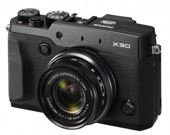 Fujifilm X30 Kompaktkamera Schwarz (12 Megapixel, 4x opt. Zoom, 7,62 cm Farb-LCD)