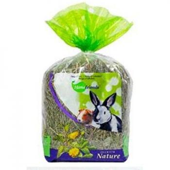 Heno Home Friends con Caléndula y Ortiga 500g - Alimento para Roedores, Conejos, Hamsters y Cobayas