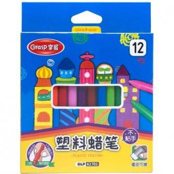 Plastic Wax Crayons for Kids - 12/18/24 Colors Color Painting Sticks