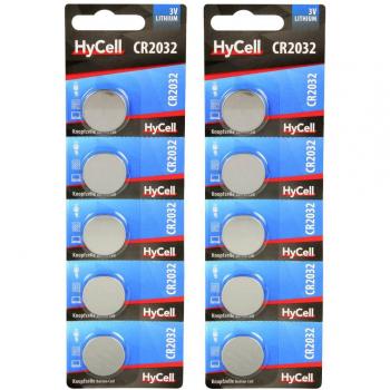 Ansmann CR2032 Lithium Knopfzellen-Set 10er Pack