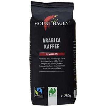 Mount Hagen Bio-Röstkaffee gemahlen, 3er Pack