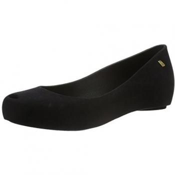 Melissa MELISSA ULTRAGIRL FLOCKED AD - Bailarinas para mujer Negro Schwarz