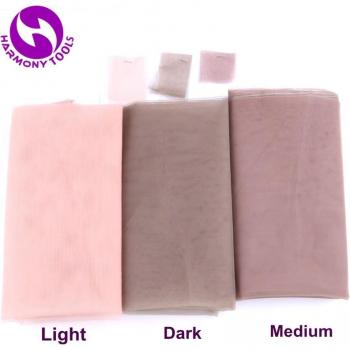 HARMONY 1 Yard Swiss Lace Pattern Net for Wigs, Toupees, and Lace Closures - Hair Accessory with 3 Color Options