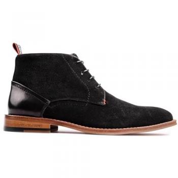 Simon Carter Byrd 2 Black Suede Chukka Boots - Size UK 9