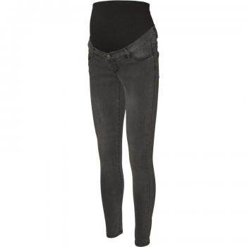 Jeans Premaman Mamalicious Tanya Piping Grigio Scuro L