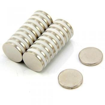 Magnet Expert 15mm de diamètre x 2 mm d'épaisseur N42 Néodyme Aimant - 2.2 kg Pull