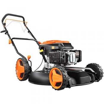 Tondeuse à gazon thermique autotractée 51cm avec système de mulching Fuxtec FX-RM51SA96