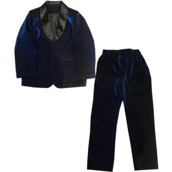 Ensemble de Costume de Performance pour Enfants - Blazer Formelle et Pantalon 2 pièces, Printemps Été, Garçons