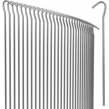 Lot de 150 Piquets de Fixation en Acier Galvanisé Ø3,5mm