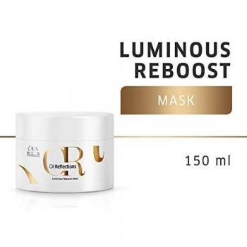 Máscara Luminosa Reboost Oil Reflections Wella 150ml - Hidratação e Brilho Intenso
