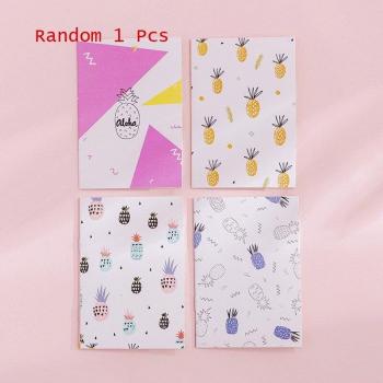 Flamingo Cactus Portable Sketchbook Notebook Memo Pad