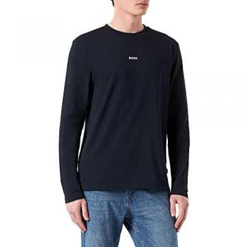 Boss Tchark Long Sleeve Shirt, Dark Blue, Regular Fit, Men's Size S