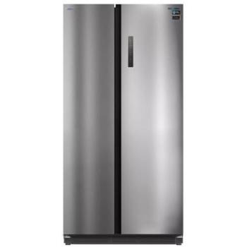 Frigorífico Americano Infiniton SBS-535A93XEB, 508L, 193cm, Inox, No Frost, E, Slot-in