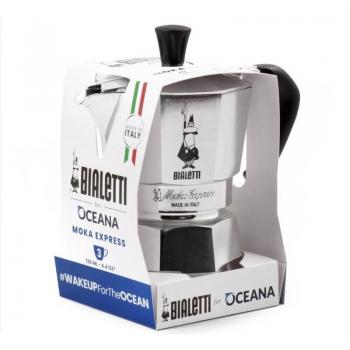 Caffettiera Moka Express Bialetti 4 Tazze Cromo Satinato
