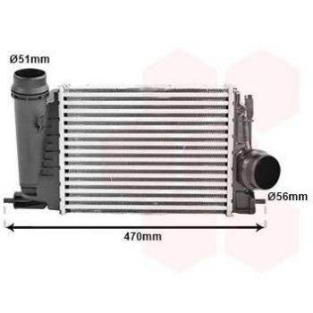 VAN WEZEL 43014710 Charge Air Cooler Intercooler