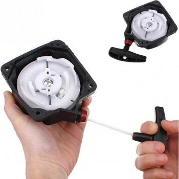 Démarreur à rappel universel pour débroussailleuse et tondeuse à gazon - pièces de rechange outils de jardin