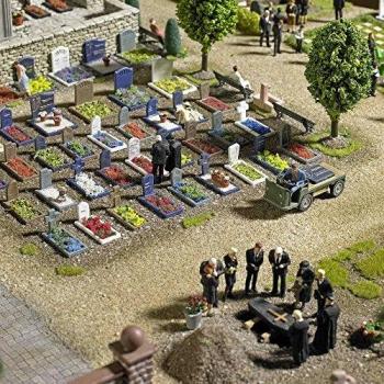 H0 Cemetery Diorama Assembly Kit