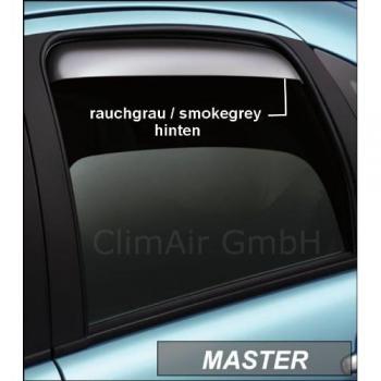 Peugeot 3008 Rear Wind Deflectors (2009-), ClimAir Master Series