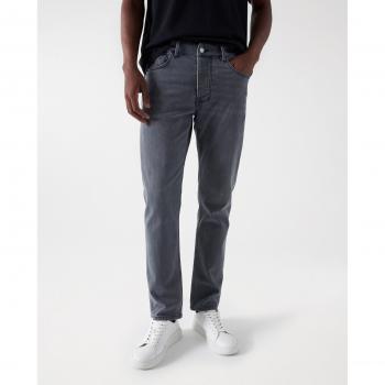 Salsa Jeans Vaqueros Slim S-Activ para Hombre en Color Gris
