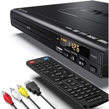 DVD Player, DVD Player for TV with HDMI, Simple DVD Player for Elderly, DVD Players That Play All Regions
