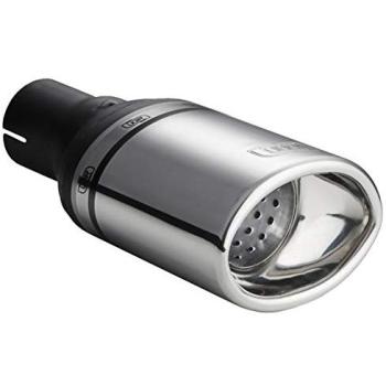 Terminador de escape ULTER SPORT N1-26/50 - Ovalado 120x80mm - Longitud 120mm - Montaje 50mm - Acero inoxidable