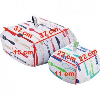 Couverture Alimentaire Pliable en Aluminium pour Plats et Légumes - Protection Isolante