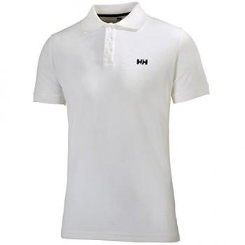 Helly Hansen Driftline Men's Short Sleeve Polo Shirt - White - 2XL