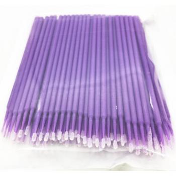 Mini Disposable Makeup Cotton Swabs & Eyelash Applicators - 5/100 Pack