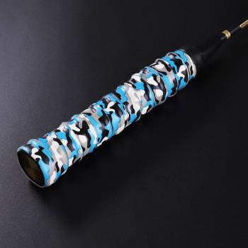 Bande de grip en tricot camouflage antidérapante absorbant la sueur pour raquettes et cannes à pêche