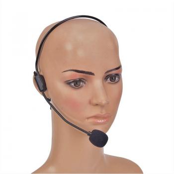 Portable Wired Headset Microphone 3.5mm Dynamic Jack for Speakers, Tour Guide and Teaching Lectures
